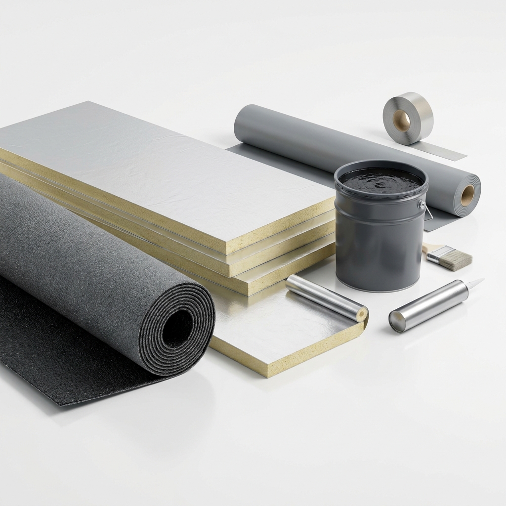 Insulation and Waterproofing Materials