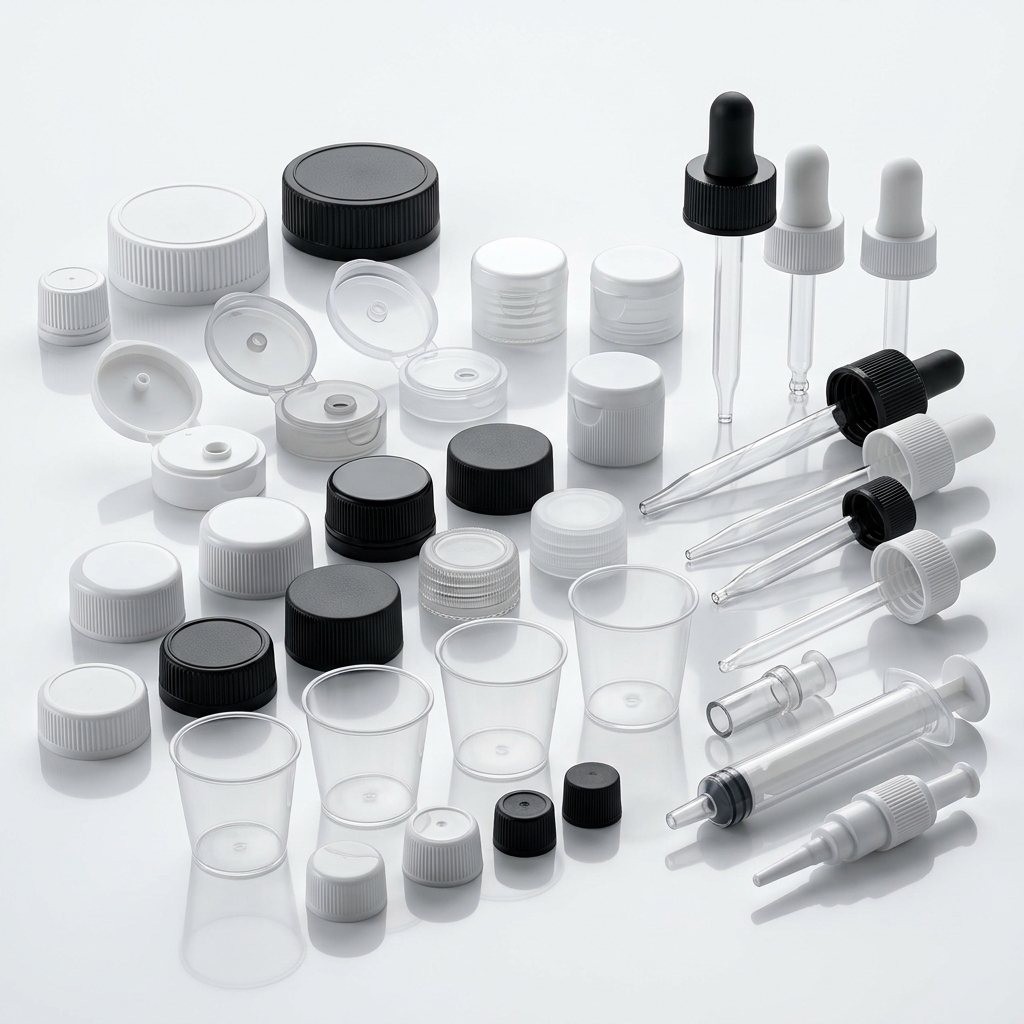 Plastic Caps, Closures and Dosing Components